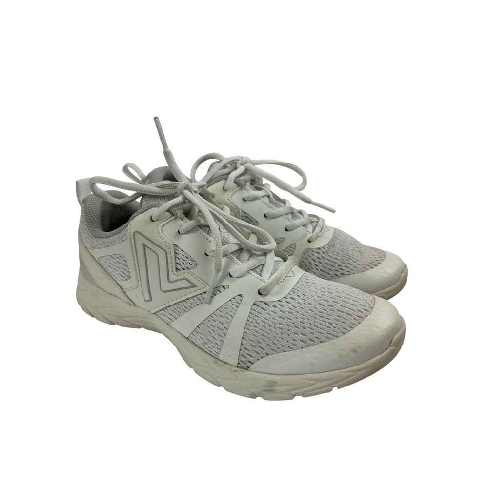 Vionic Miles White Mesh Active Walking Sneakers Orthotic Support Womens 6